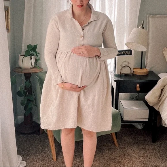 linen bra dress LINEN LE BRA TOP – STILLWATER main image 1
